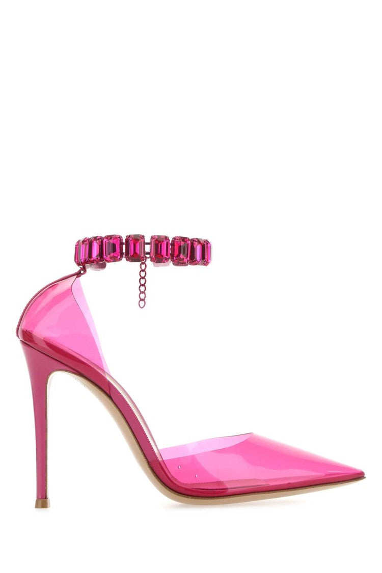 Gianvito Rossi Striking Fuchsia Pvc Pumps