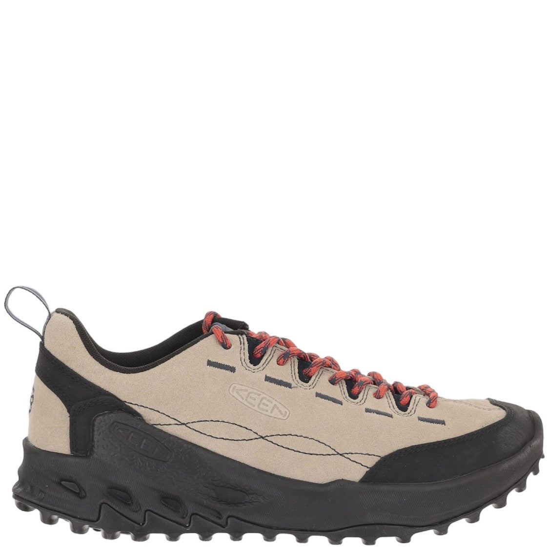 Keen Beige Jasper Zionic Mesh-Lined Leather Sneakers