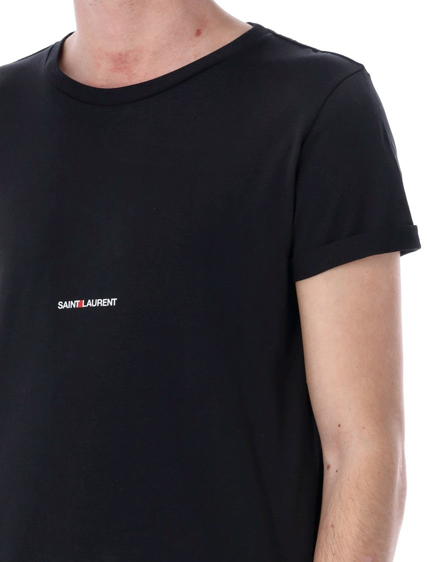 Saint Laurent Logo Print T-Shirt