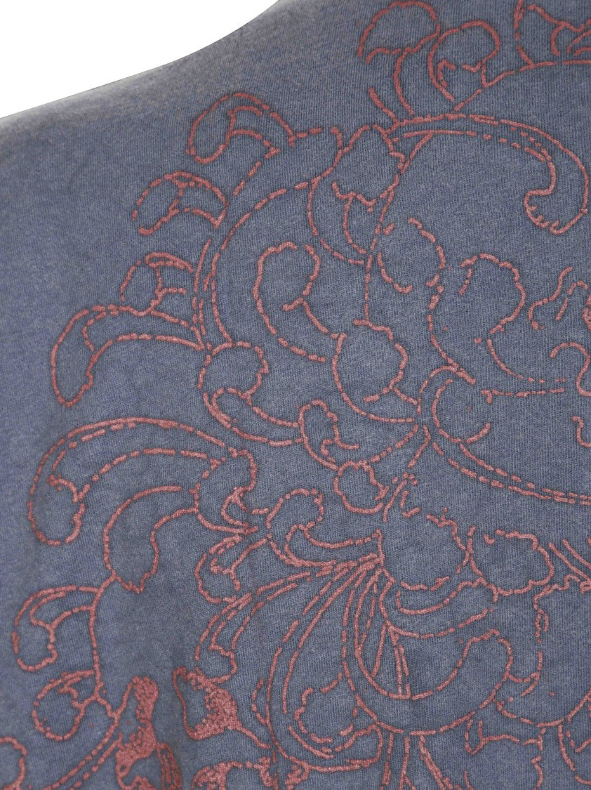 Our Legacy Box Embroidered Cotton T-Shirt