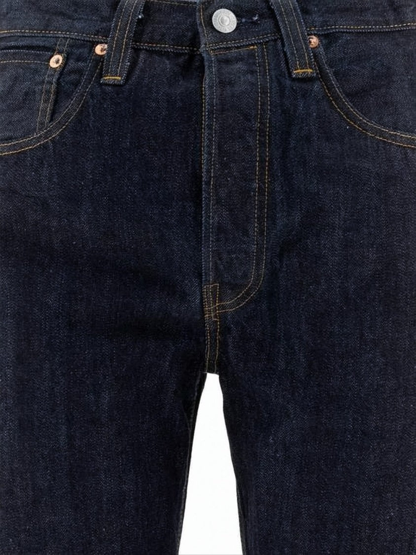 Levi's Classic Straight-Leg Denim Pants With Signature Arcuate Stitching