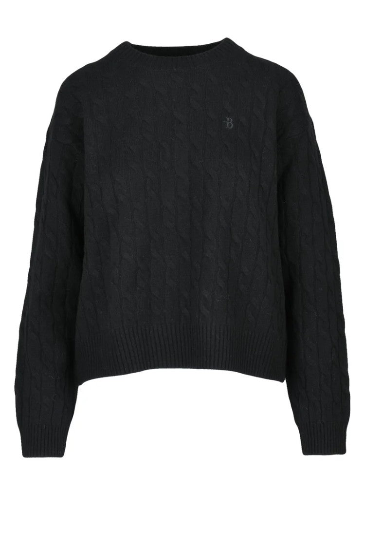 Ballantyne Crew Neck Sweater - Black