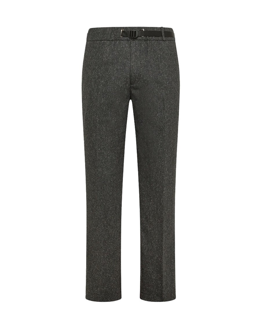 Peuterey Gray Wool Twill Pants