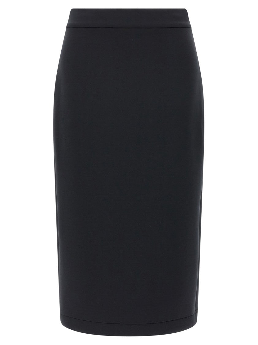 Moncler Genius Midi Skirt With Scuba-Effect Fabric