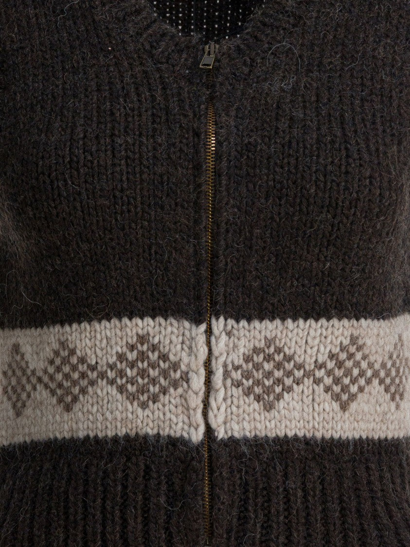 Filson Wool Vest With Zipper