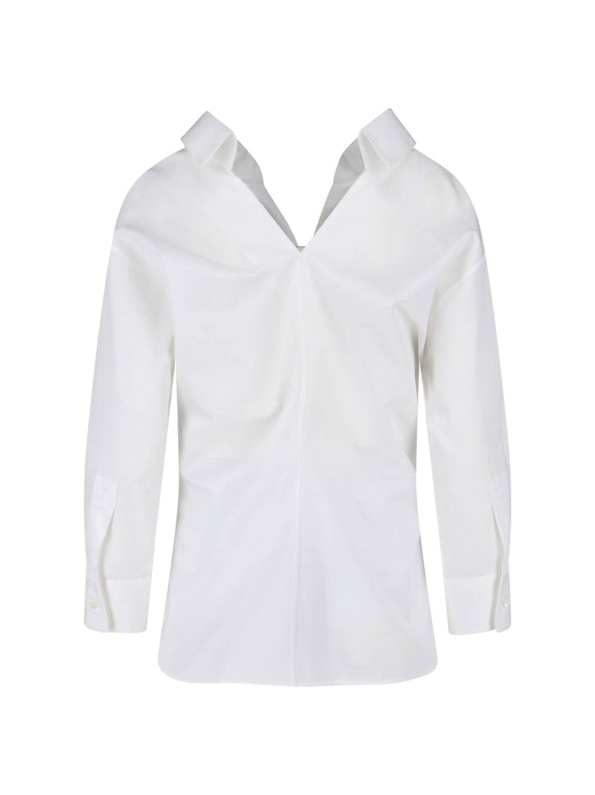 Givenchy Structured Collar White Givenchy Shirt