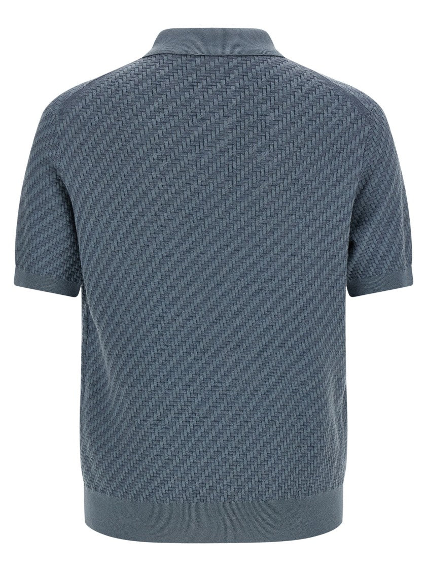 Brioni Weaving Polo Plot