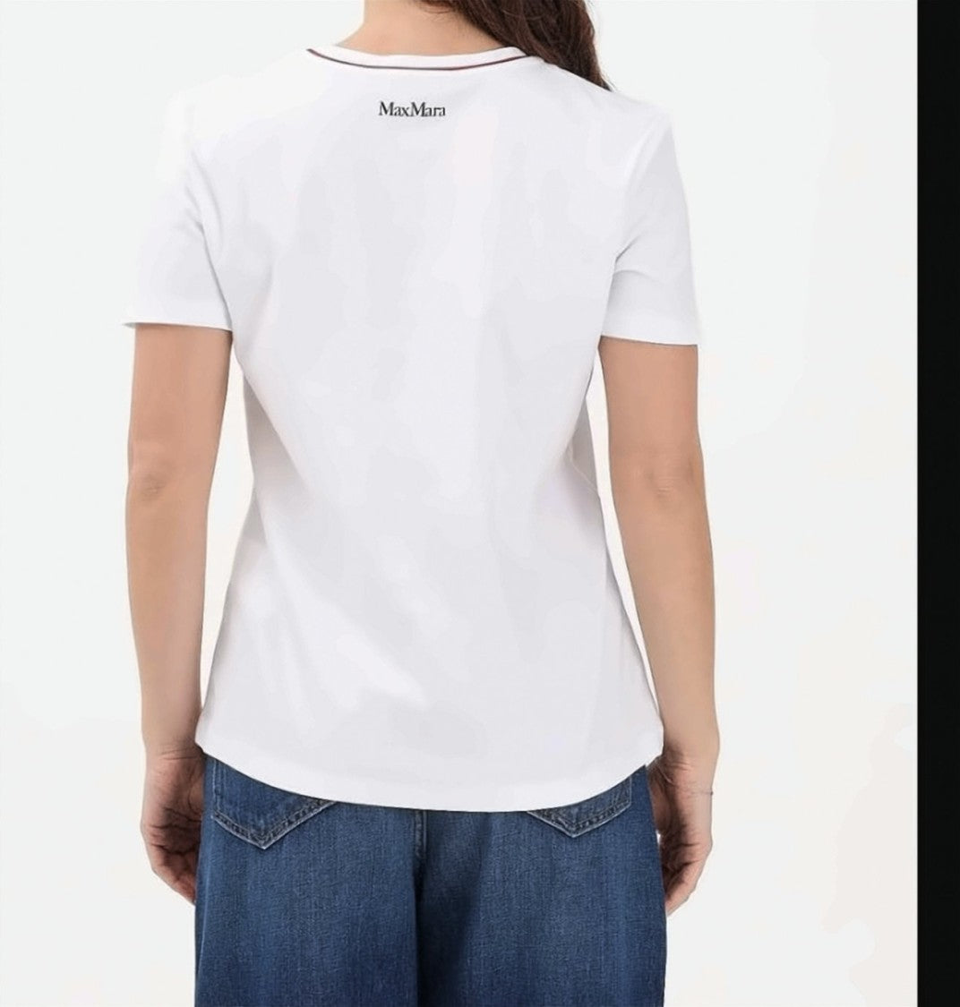 Max Mara Mstpugnale Contrasting Crew T-Shirt