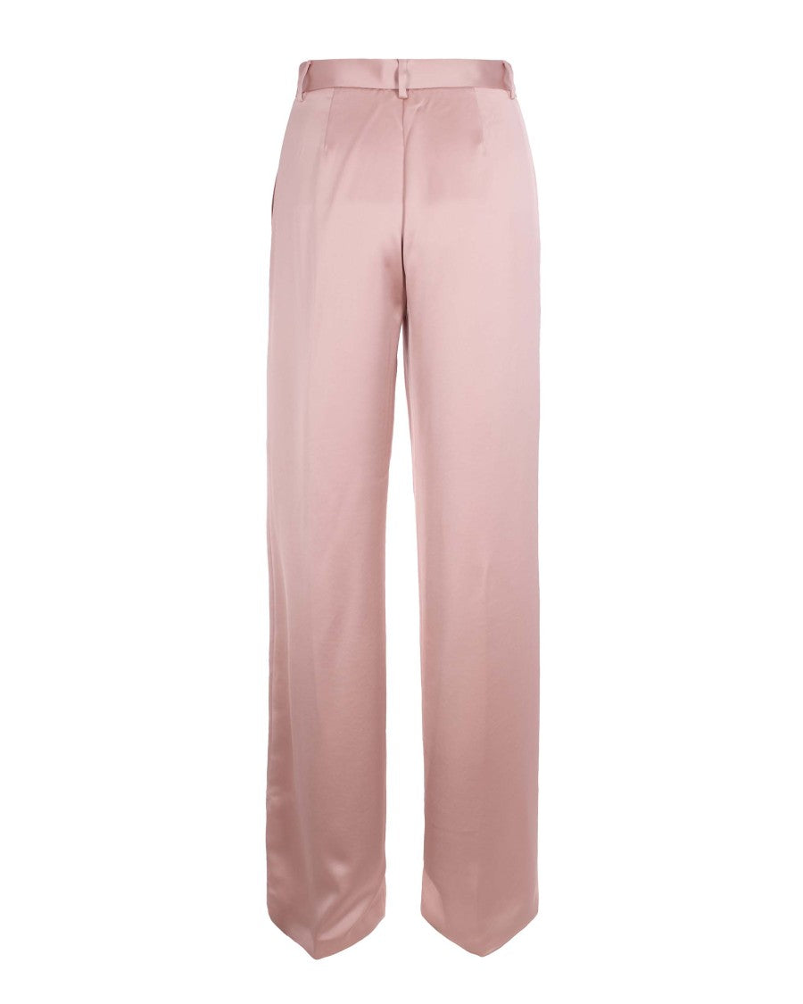 The Andamane Wide-Leg Trousers With Front Pleats