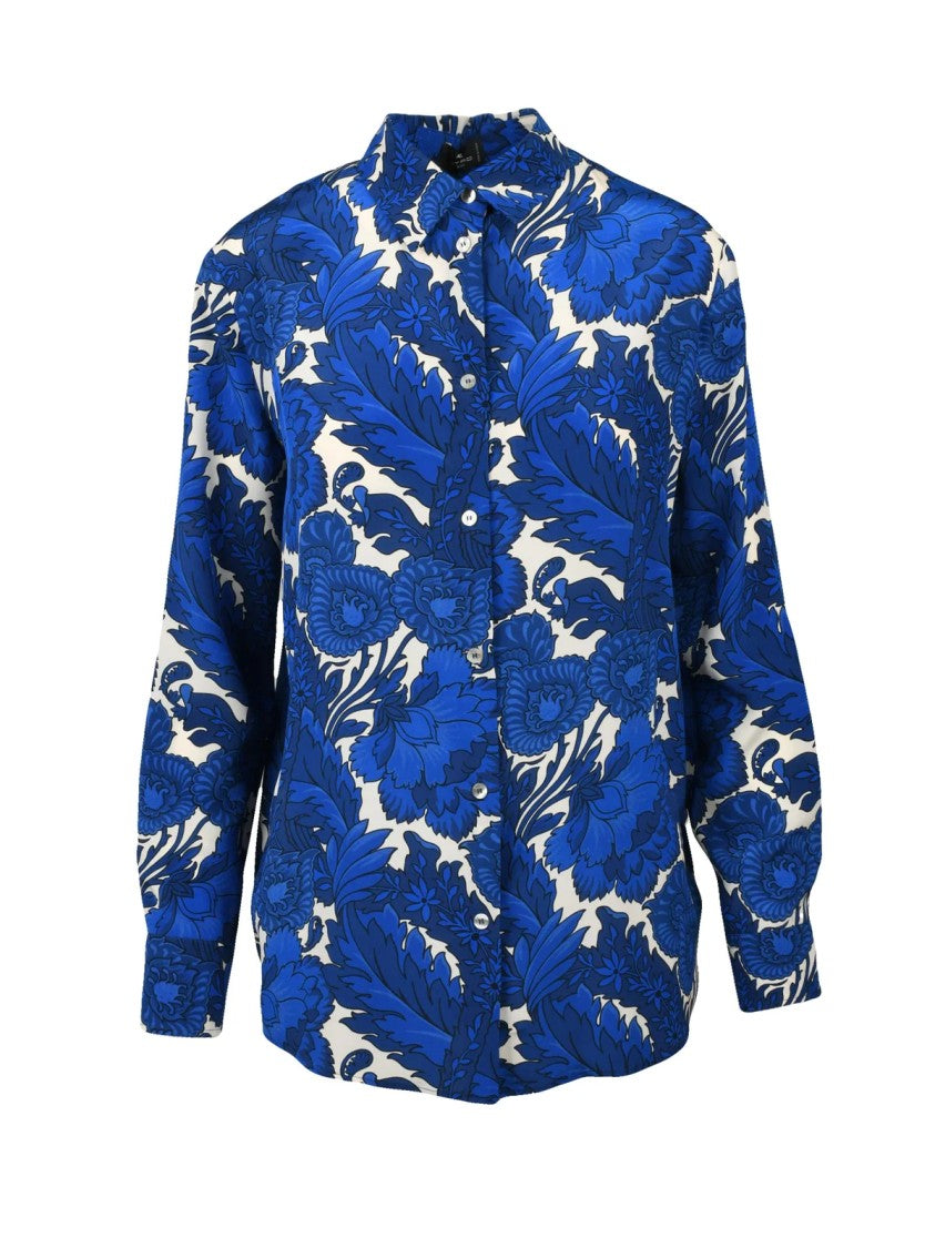Etro Silk Shirt - Blue