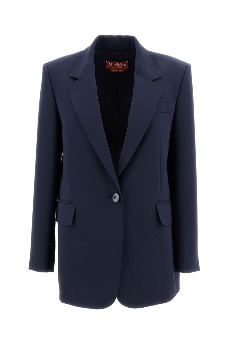 Max Mara Relaxed Fit Single-Breasted Blazer