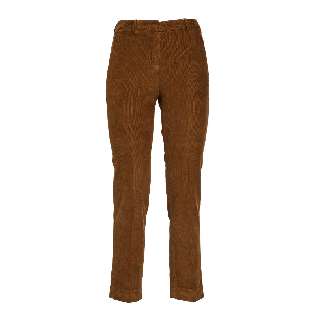 Incotex Narrow-Hem Slim Fit Stretch Cotton Pants