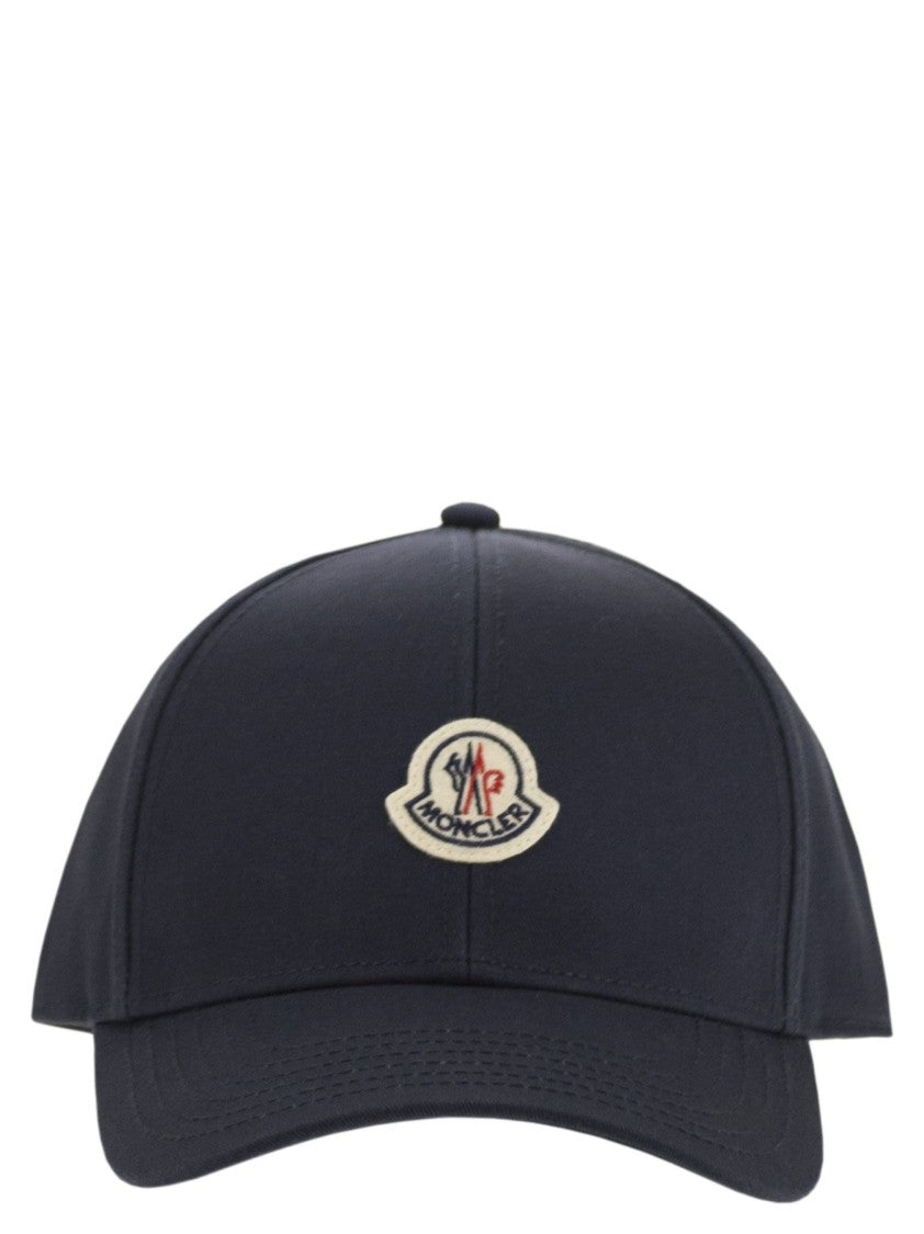 Moncler Cotton Gabardine Baseball Cap