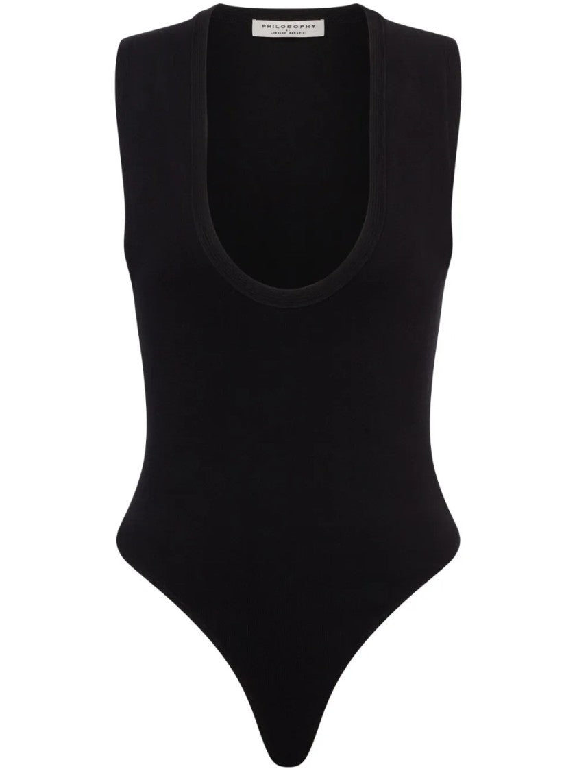 Philosophy Di Lorenzo Serafini Form-Fitting Philosophy Bodysuit With Minimalist Design