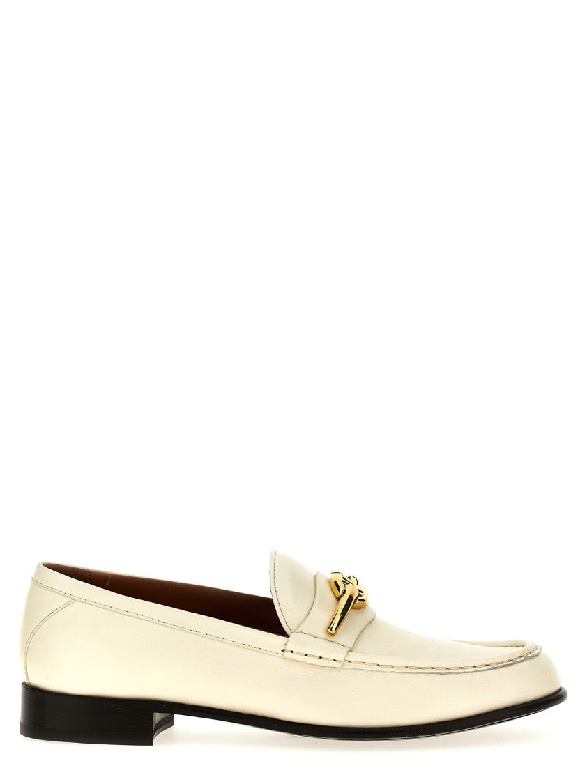 Valentino Garavani Vlogo The Bold Edition Leather Loafers