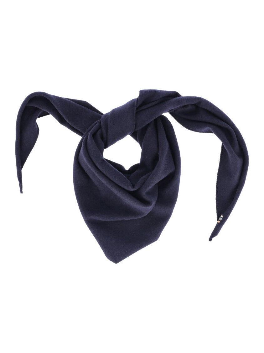 Extreme Cashmere Navy Blue N°150 Witch Cashmere-Blend Scarf