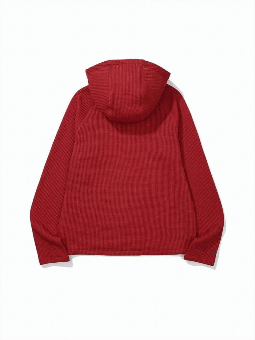 Sierra Designs Textured Hooded Jacket With Full Front Zipper