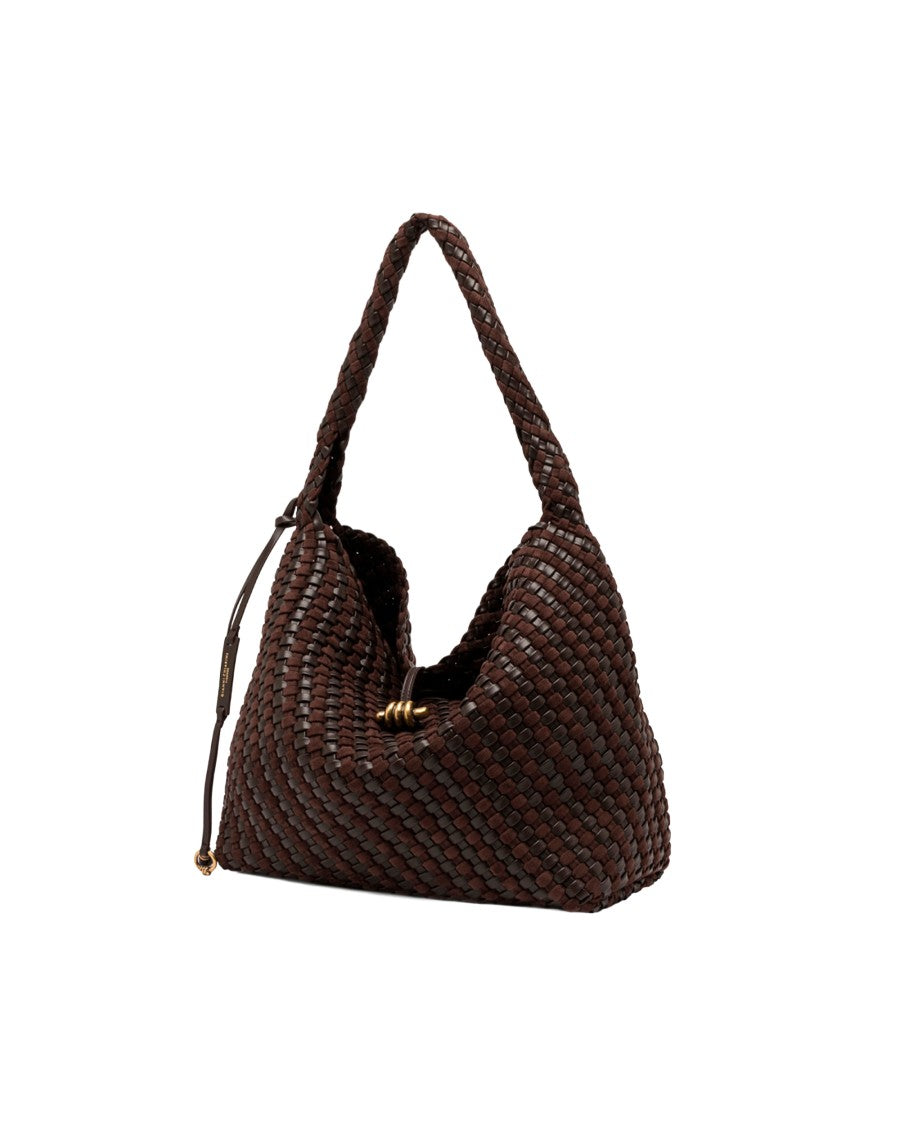 Gianni Chiarini Aurelie Woven Leather Handbag