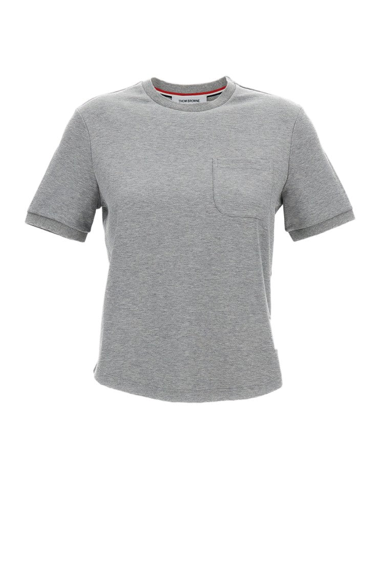 Thom Browne Cotton Milano Pocket Tee