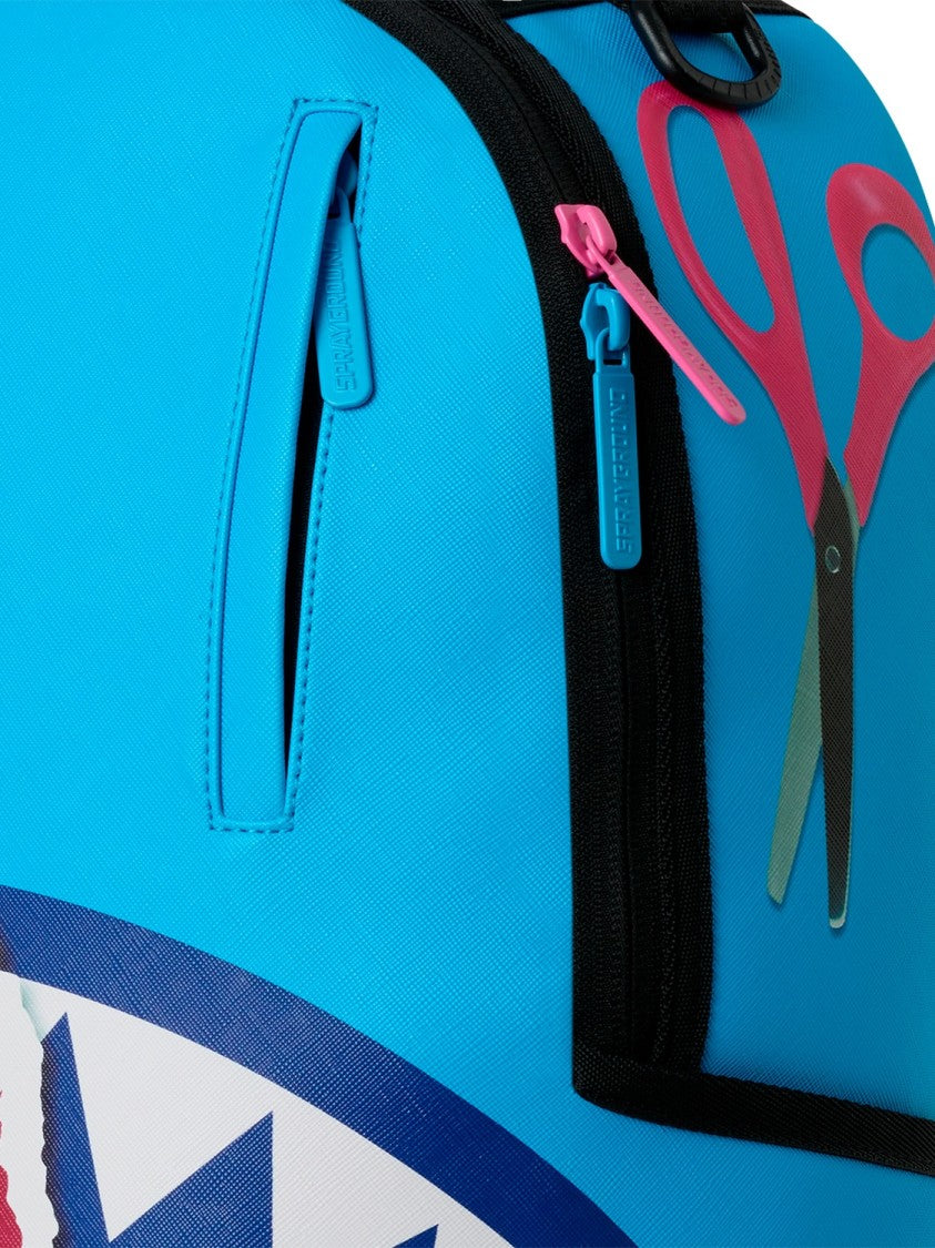 Sprayground Pink Shark Central Cotton Candy Backpack