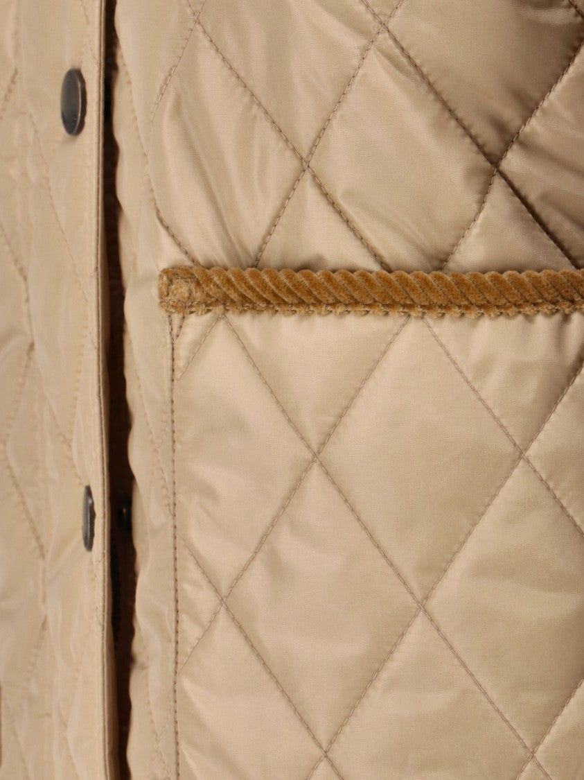 Burberry Quilted Jacket – Beige