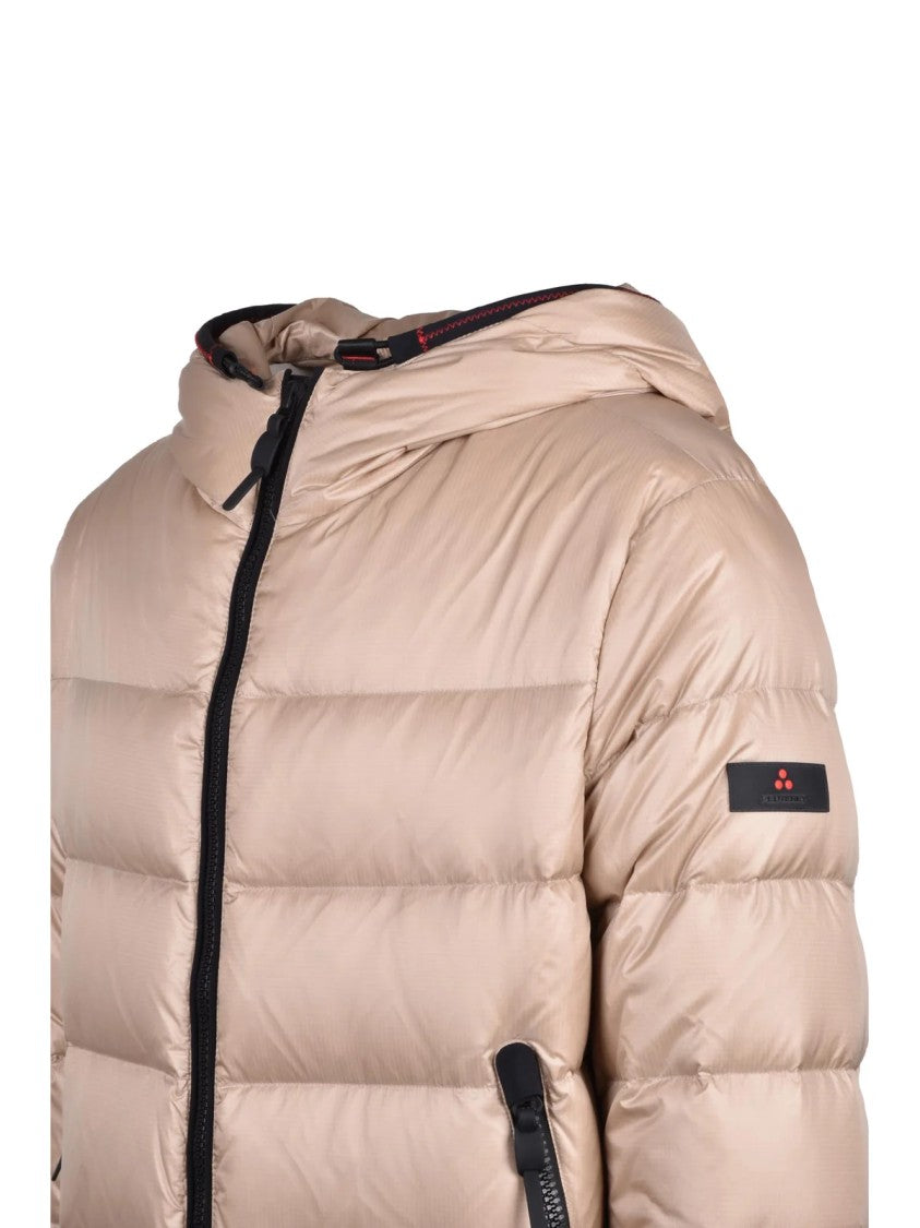 Peuterey Beige Honova Nr Quilted Down Polyamide Jacket