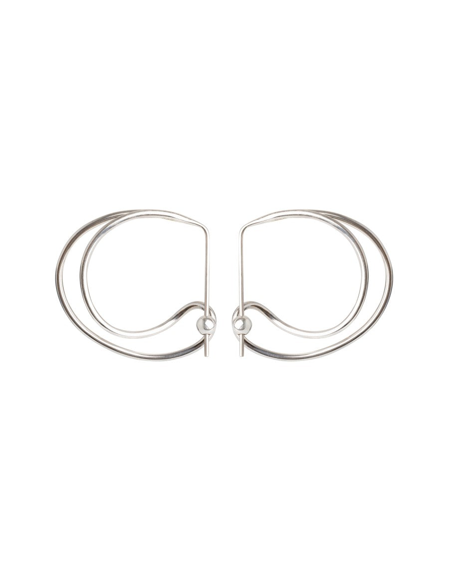 Bar Jewellery Crossed Paths Earrings – Sterling Silver