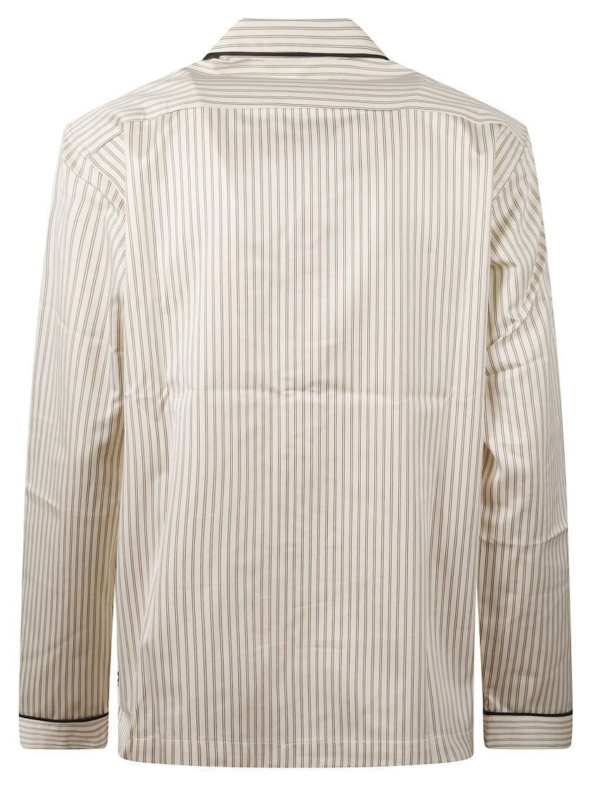 Tekla Sateen Pyjamas Shirt In Organic Cotton