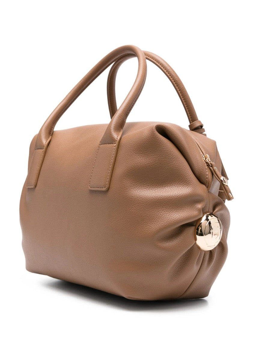 Liu Jo Soft Pebbled Handbag With Dual Handles