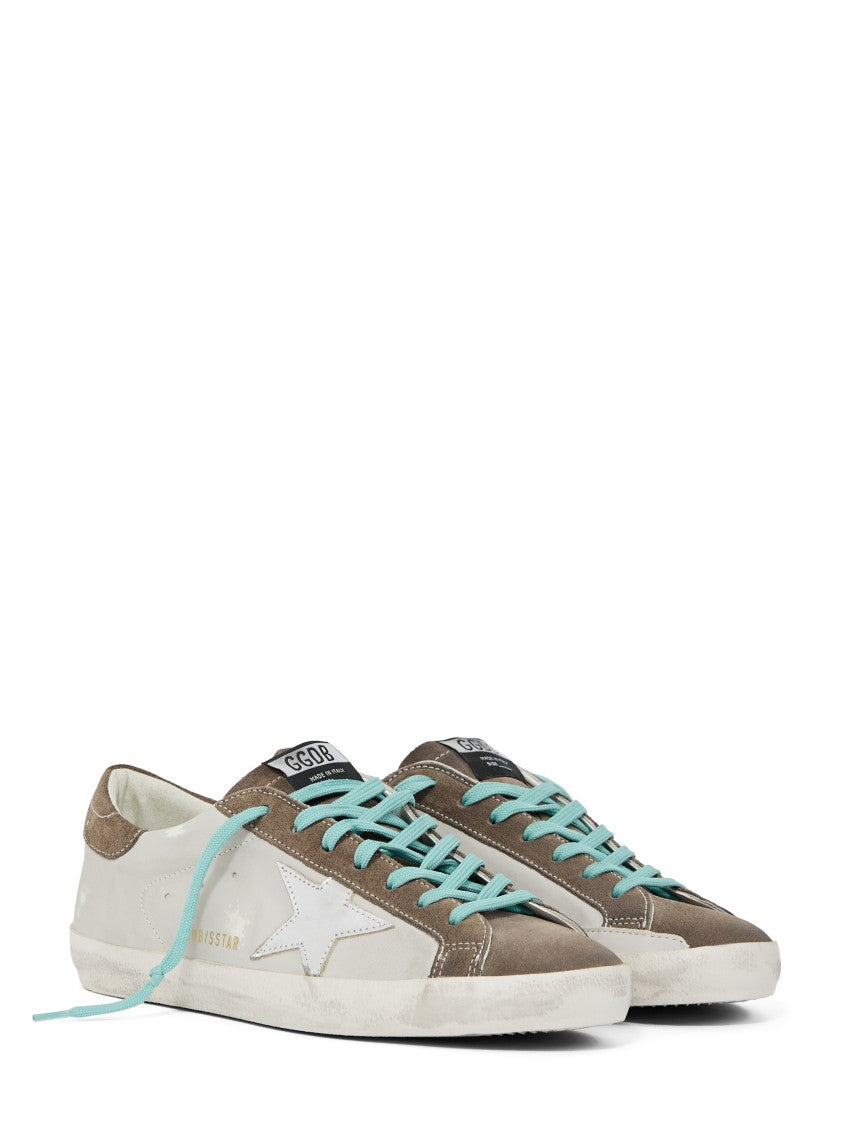 Golden Goose Super-Star Sneakers With Suede