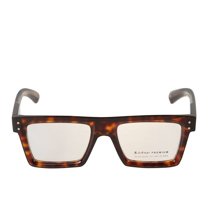 Kador Premium 7 Bold Rectangular Tortoiseshell Eyeglasses
