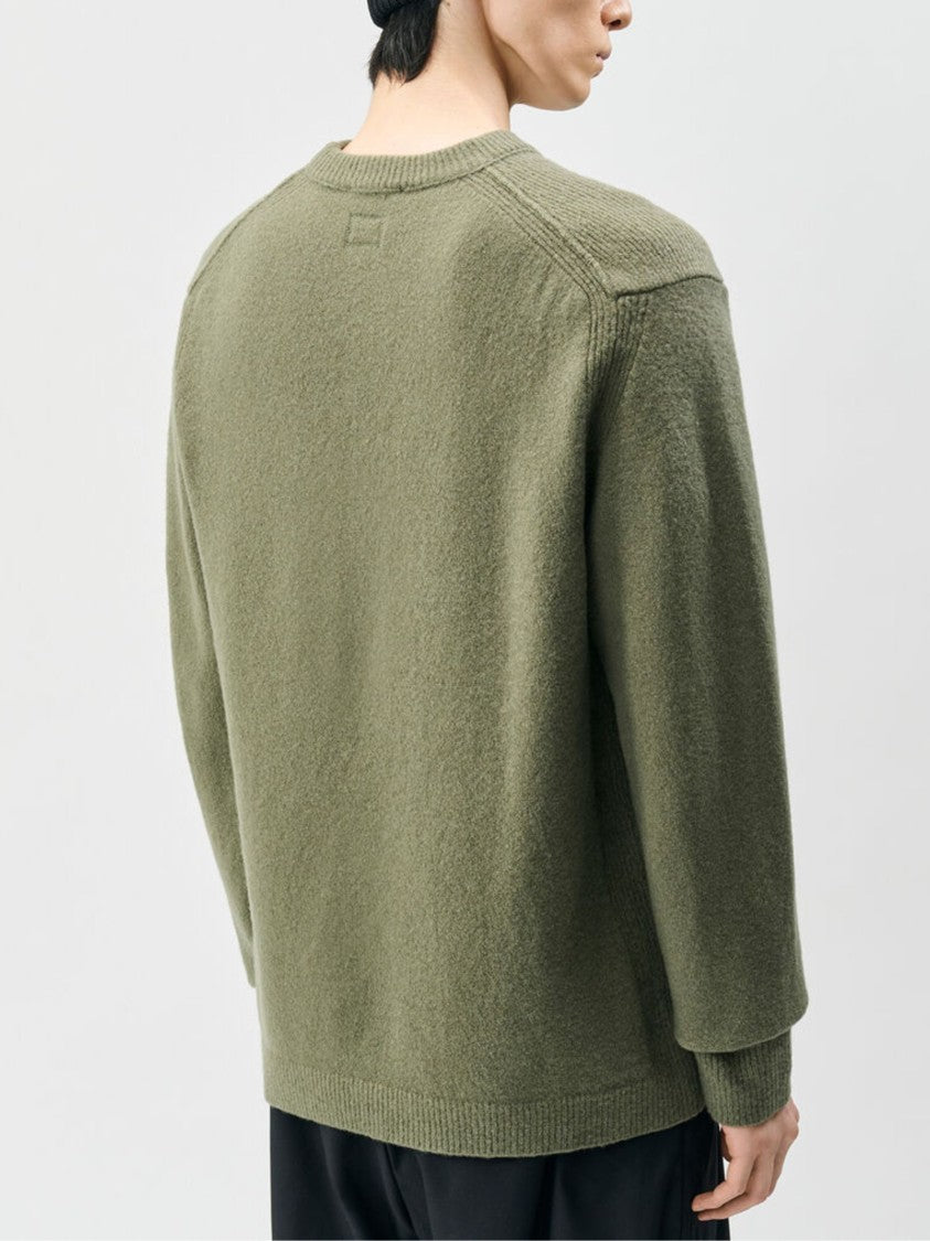 C.P. Company Metropolis Series Bouclè Extrafine Merino Crewneck Sweater