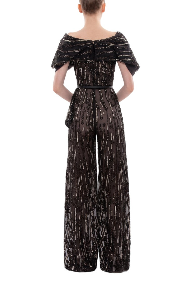 Saiid Kobeisy Embroidered Jumpsuit