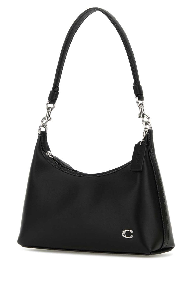 Coach New York Black Leather Juliet 25 Shoulder Bag