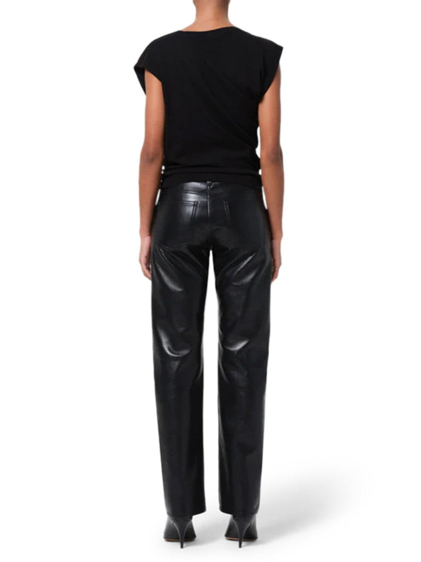 Agolde Slim-Fit Black Denim Jeans