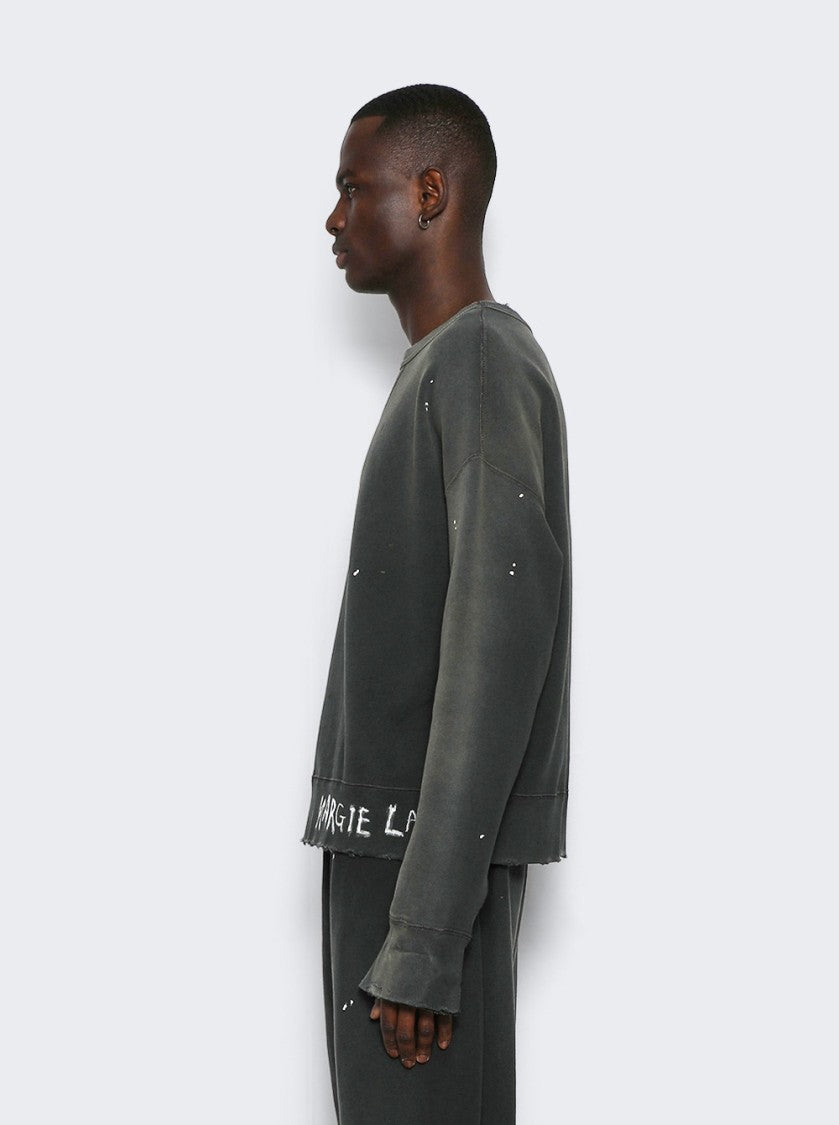 Maison Margiela Sweatshirt Washed Black