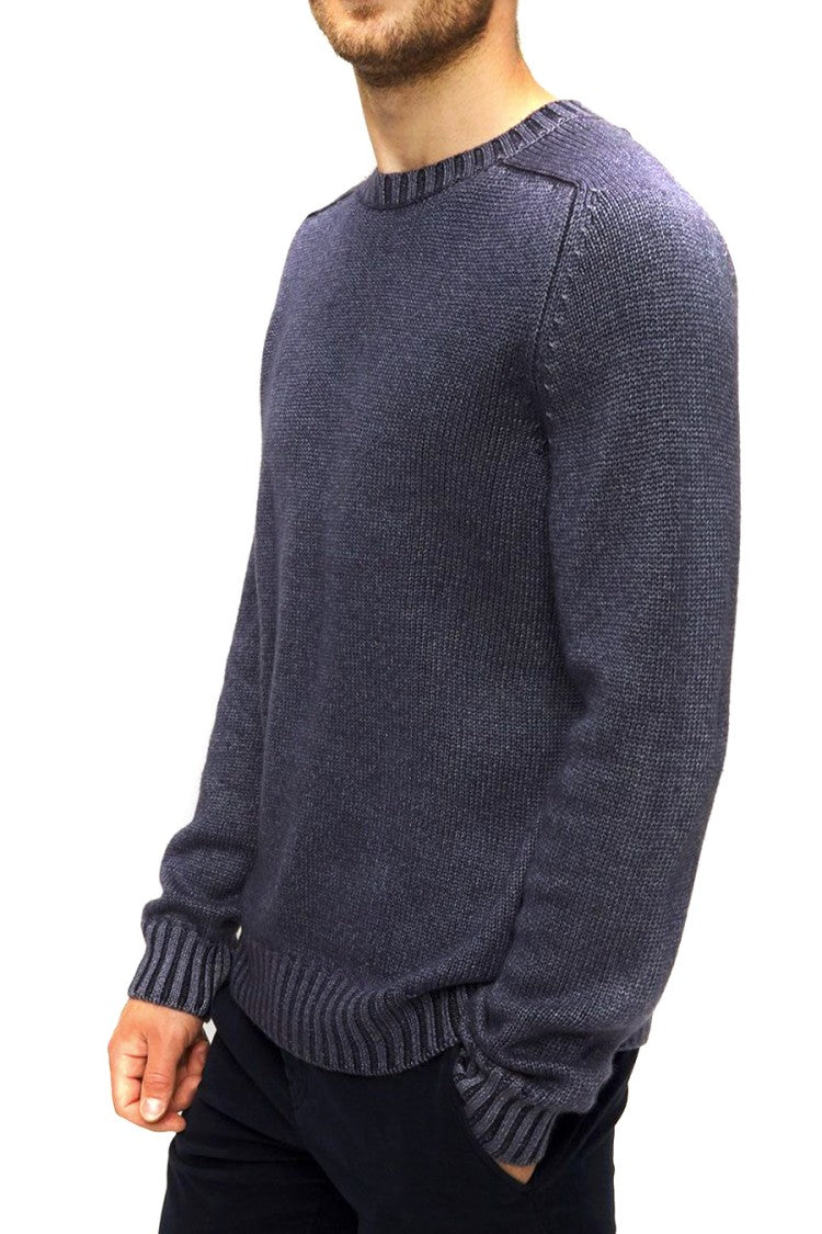 Dondup Multicolor Knitwear Textured Design Crew Neck