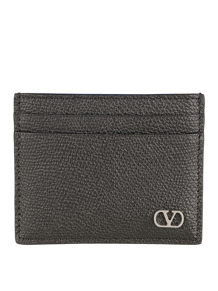 Valentino Garavani Textured Calf Leather Wallet