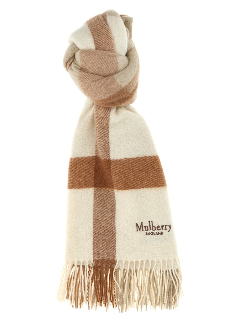 Mulberry Check Scarf