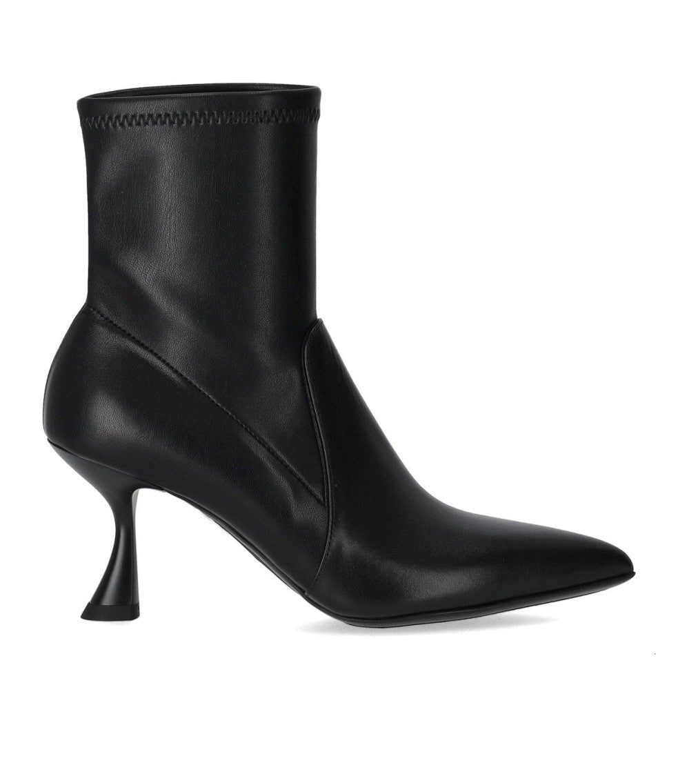 Sergio Levantesi Junny Black Heeled Ankle Boot
