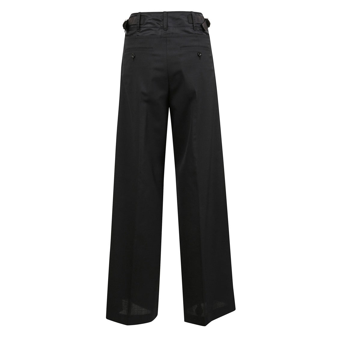 Sacai Wide-Leg Technical Tailored Pants