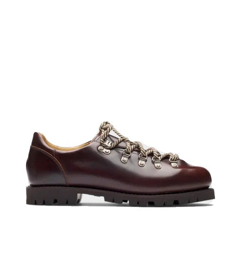Paraboot Deep Brown Leather Lace-Up Shoes