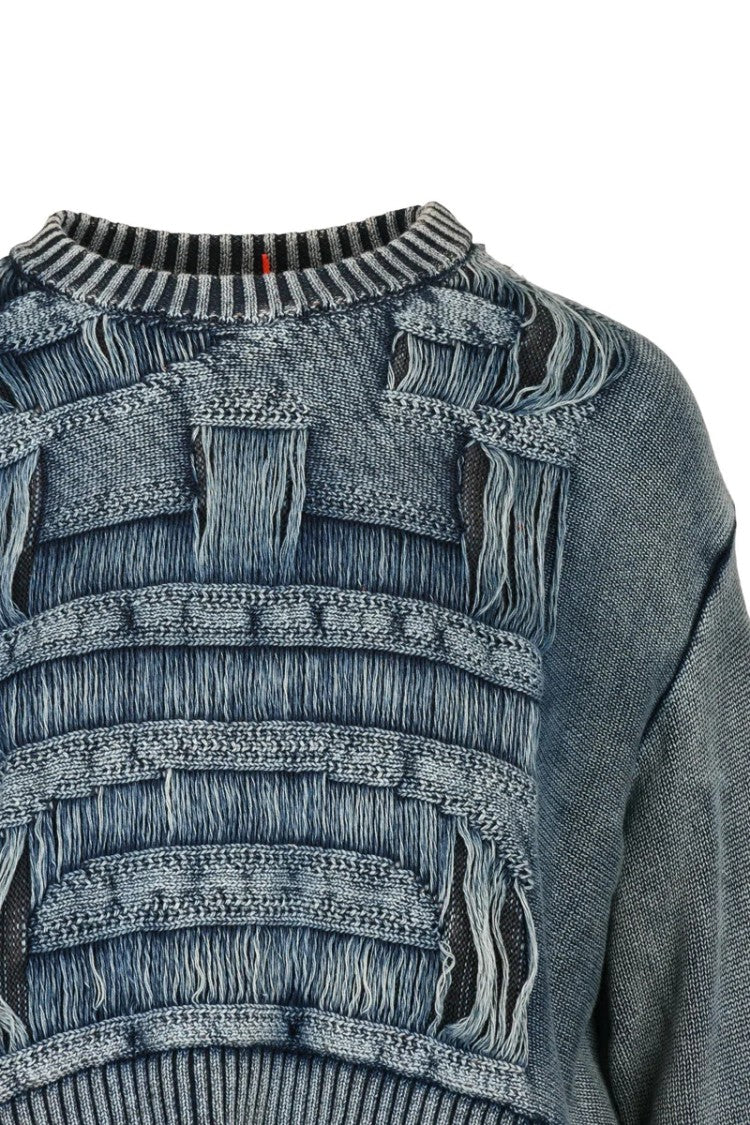 Diesel Cotton Sweater - Blue