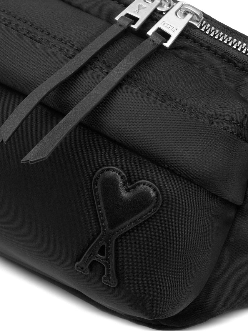 Ami Black Marcel Bumbag With Adjustable Strap
