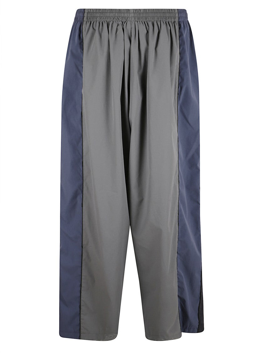 Balenciaga Mid-Rise Trousers With Unique Contrasting Panels