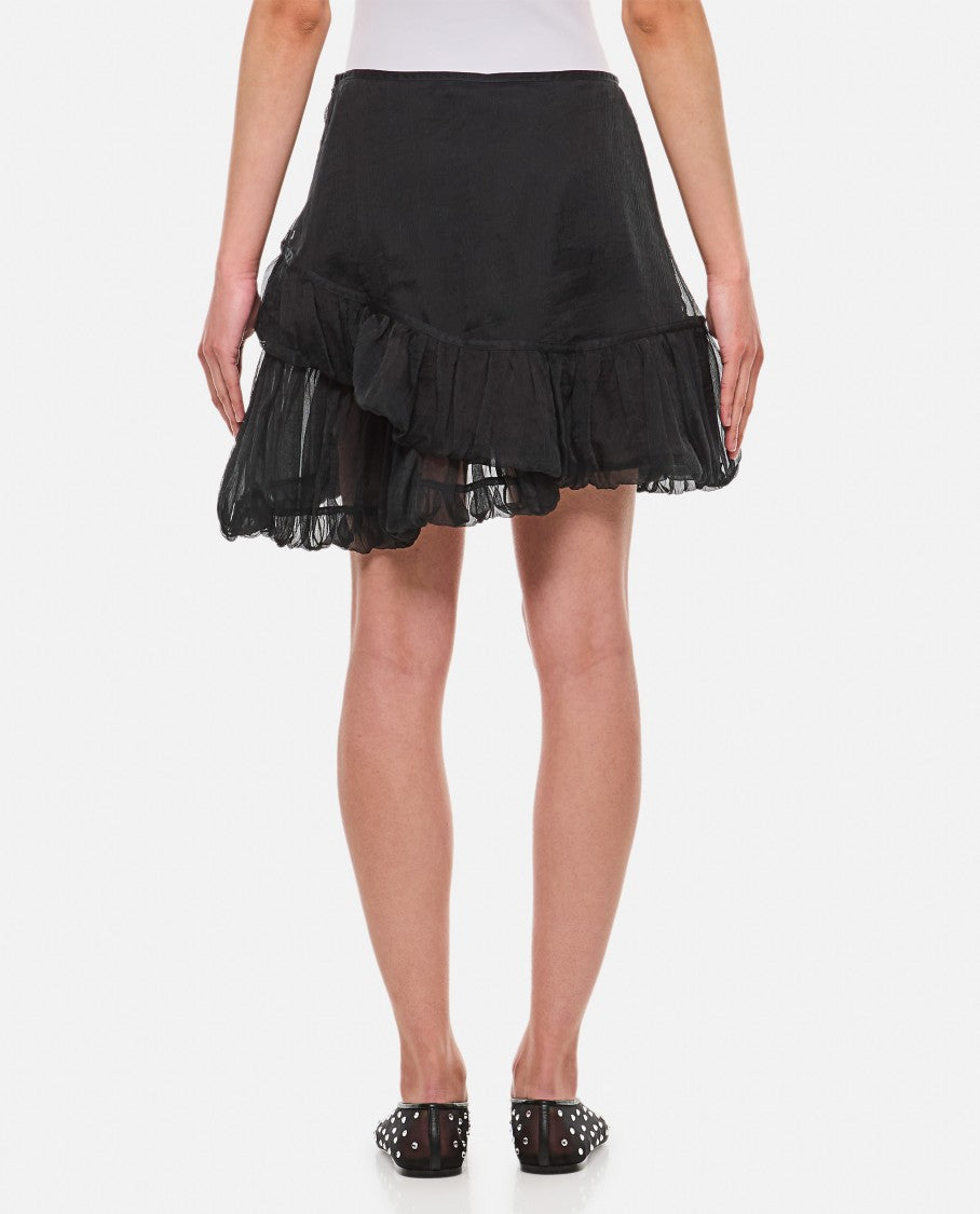 Kiko Kostadinov Lozen Gathered Skirt
