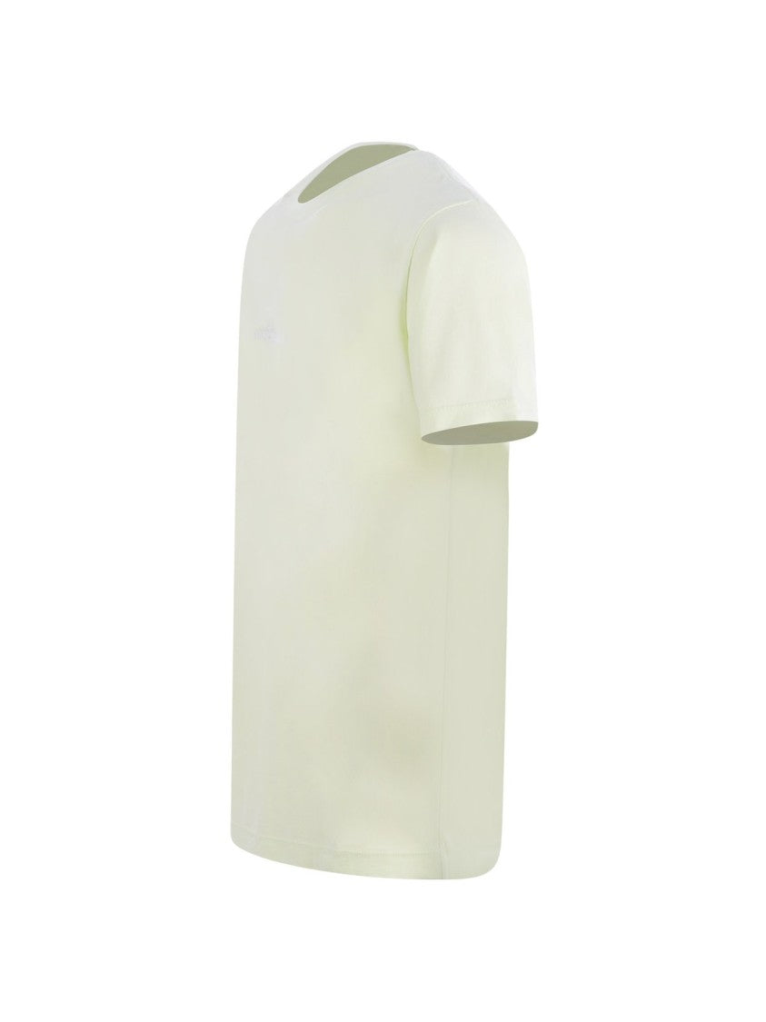 Stone Island Minimalist White Crew Neck T-Shirt