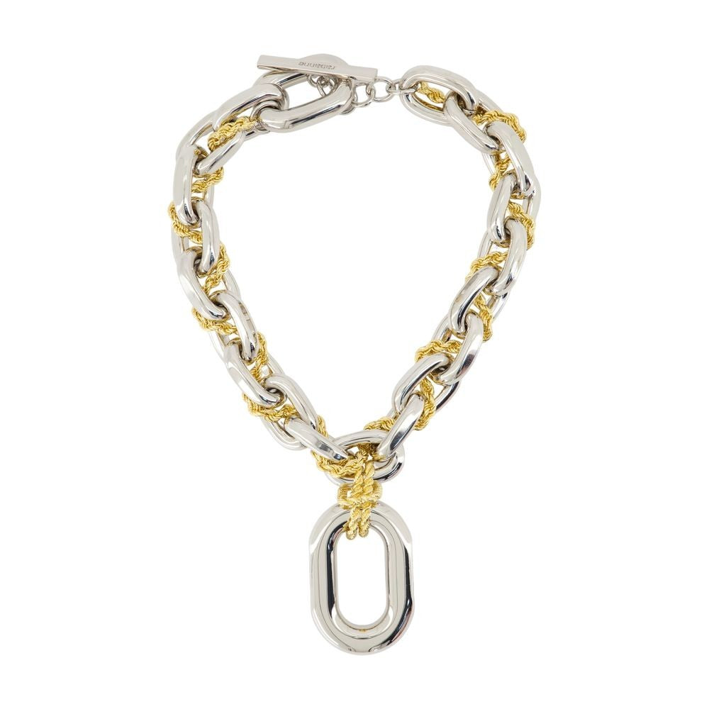 Rabanne Necklace - Aluminum - Silver/Gold