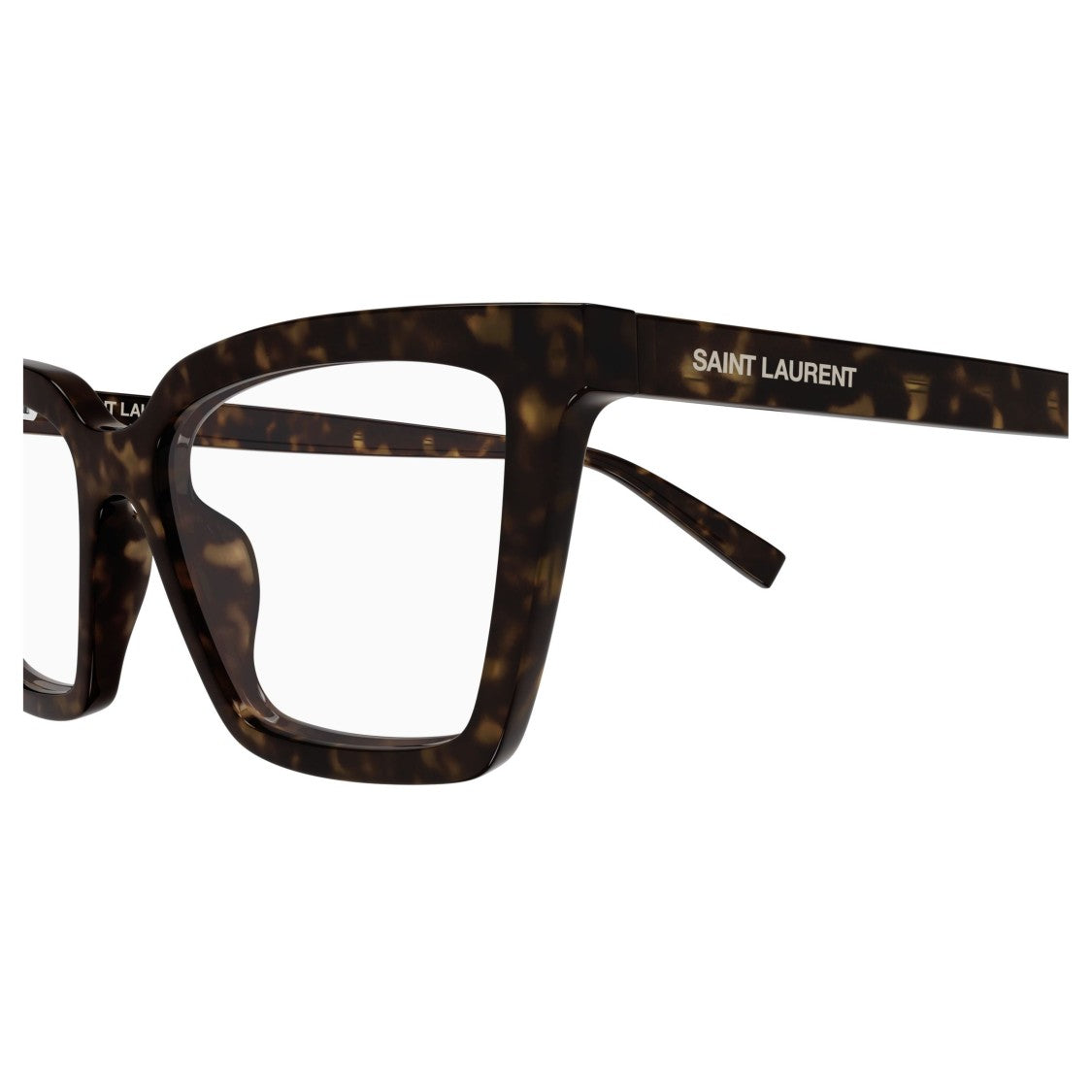 Saint Laurent Oversized Tortoiseshell Sunglasses With Eco-Friendly Acetate Frame
