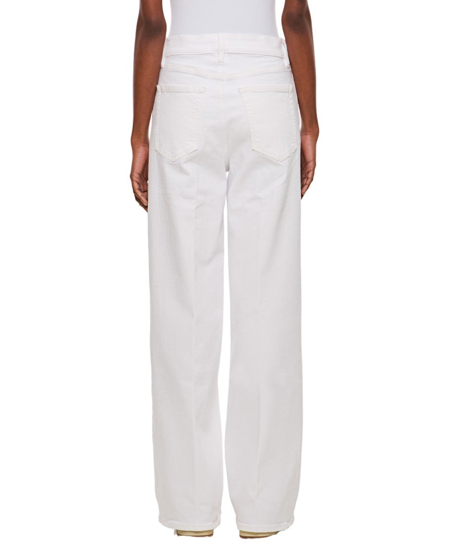 Frame Straight-Leg Jeans With High Waist And Classic Five-Pocket Design